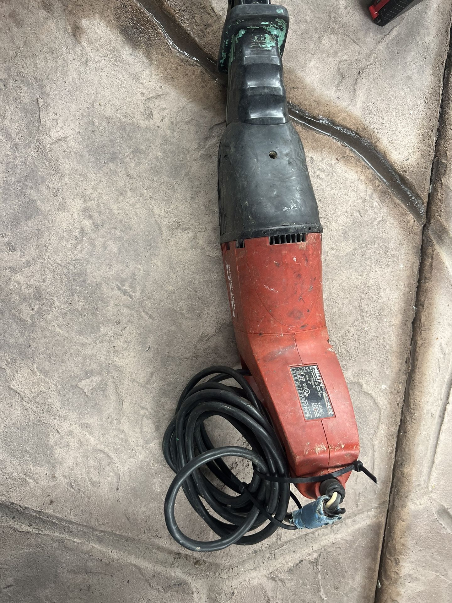 Hilti WSR 1250-PE corded reciprocating saw.  