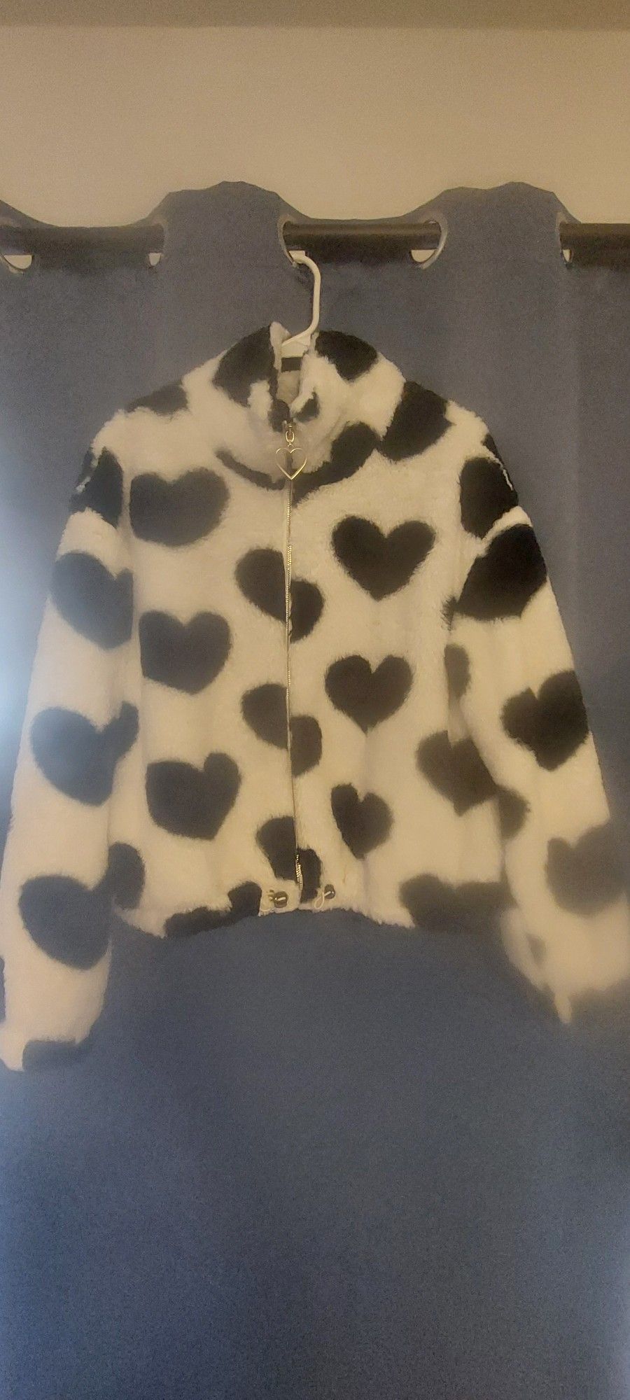 Fuzzy Fleece Sherpa Jacket