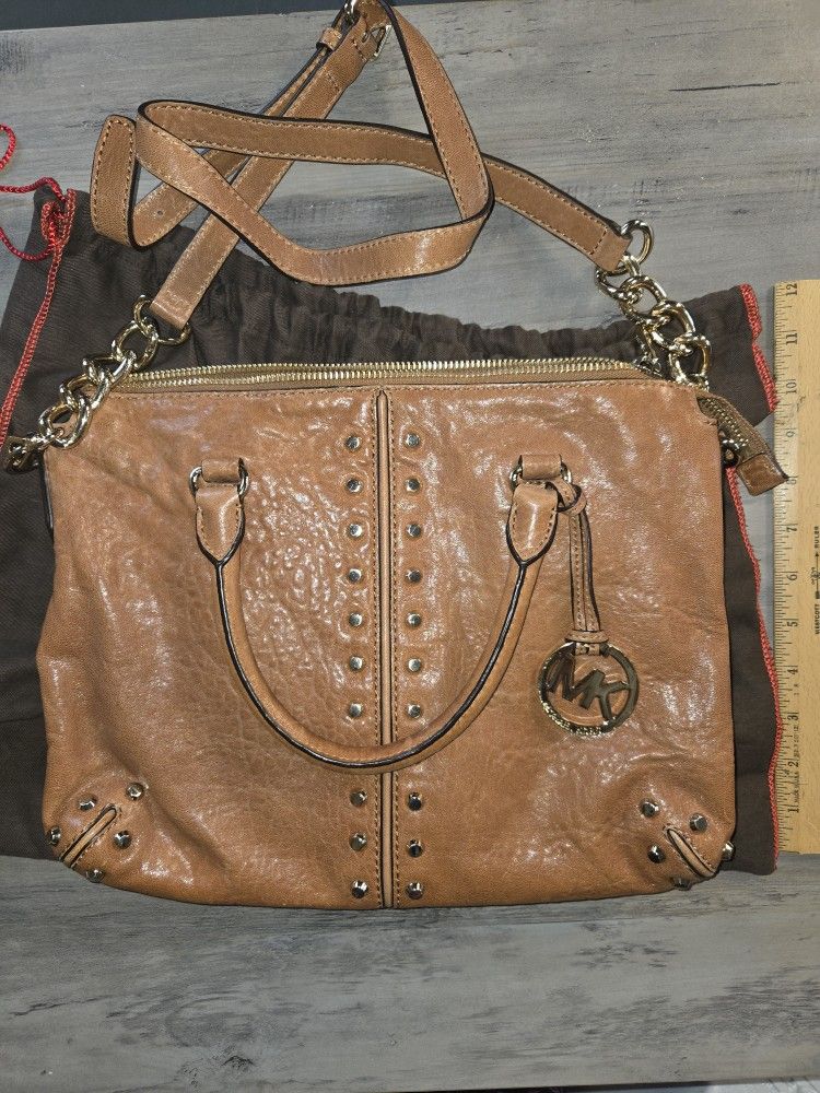 Michael Kors Leather Satchel
