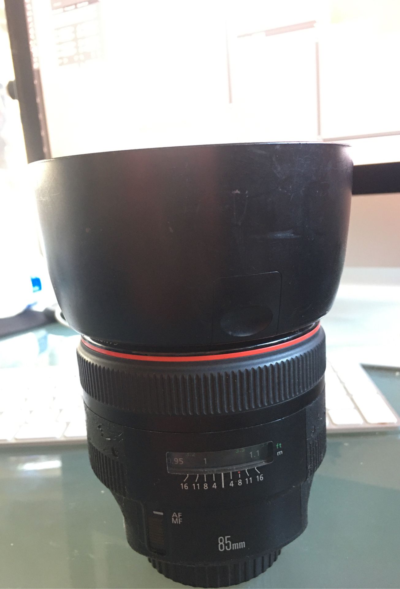 Canon 85mm 1:1.2 L lense