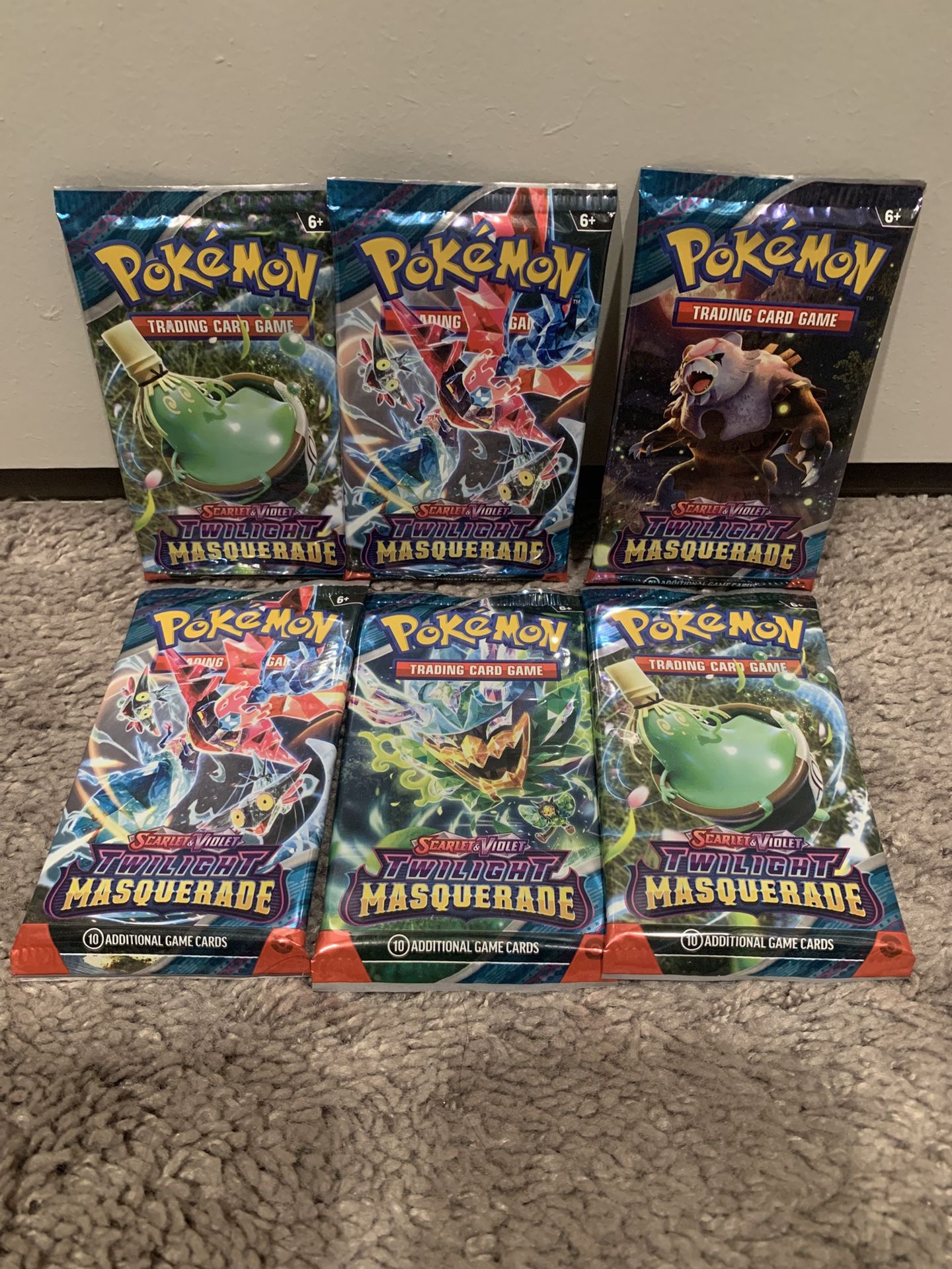 Pokemon - Twilight Masquerade Booster Packs - $32