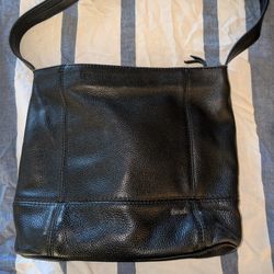 The Sak Black Leather Hobo Bag