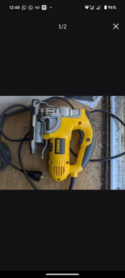 Jigsaw reciprocating saw by DeWalt like new