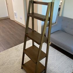Ladder, 4 Tier Ladder Shelves ( wood) 