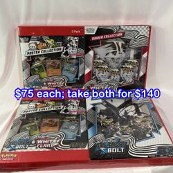 Pokemon TCG Black Bolt White Flare Sam's Club Bundle