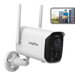Security Cameras Wireless Outdoor 2K Battery Powered AI Motion Detection Outdoor
