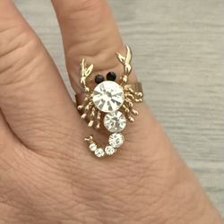 Punk Luxury Scorpion Ring Size 7