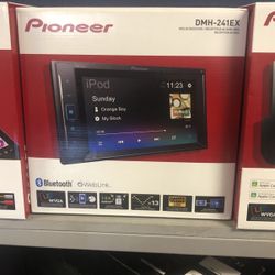 Pioneer Dmh-241ex On Sale Today For 129.99