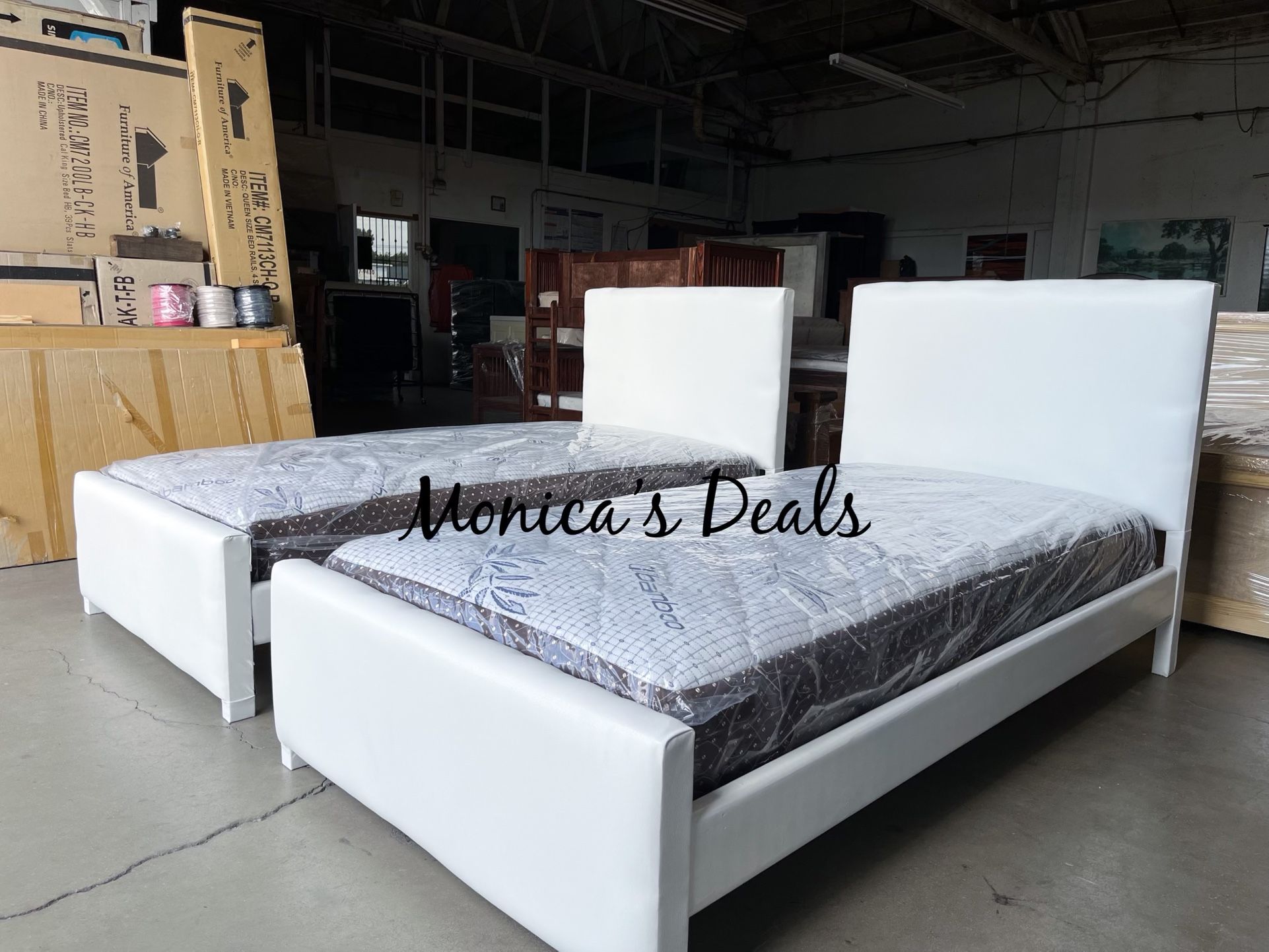 2 Twin Beds w/ Mattresses