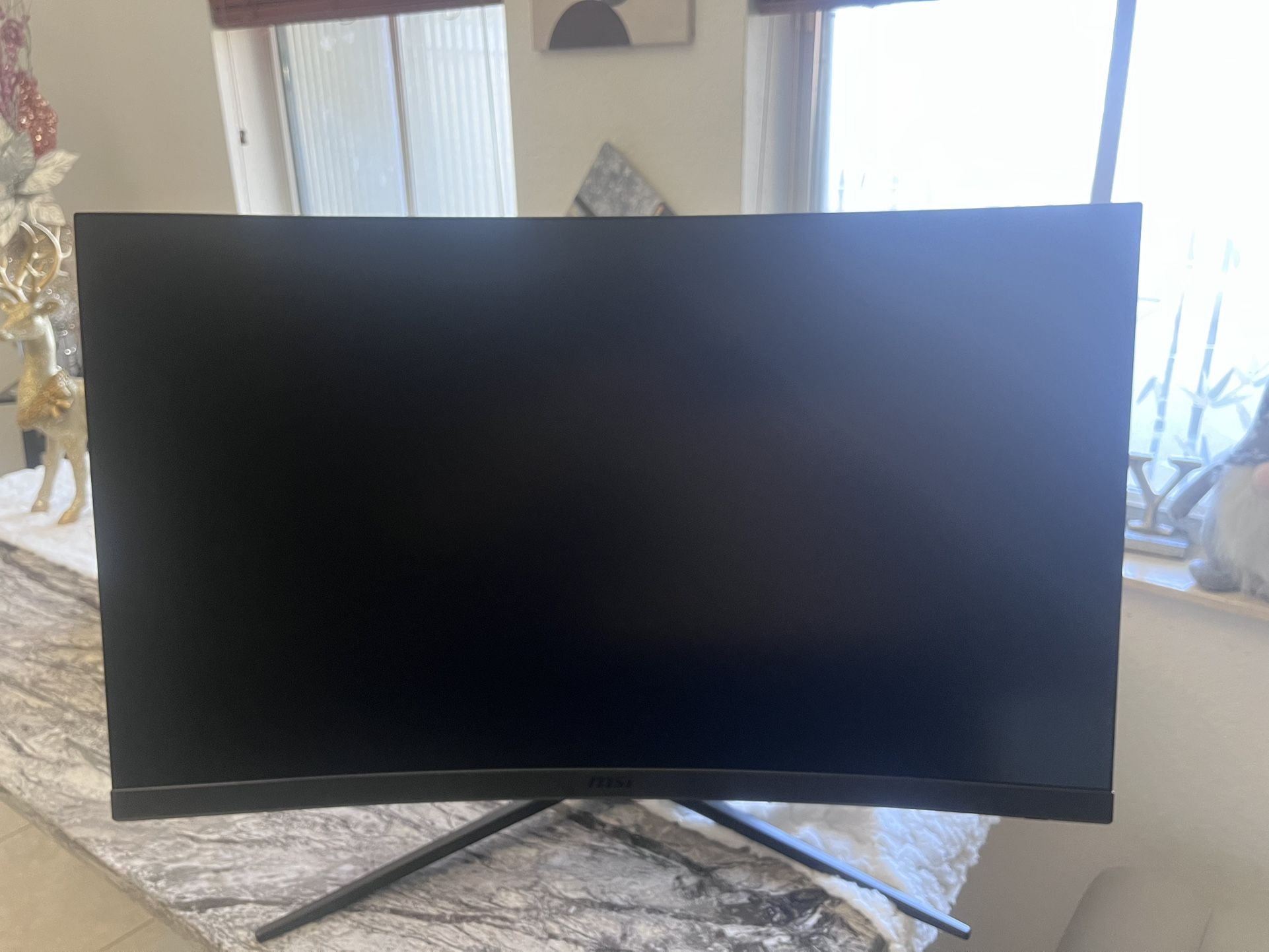 MSI 31.5" Curved FHD (1920x1080) HDMI DP 165Hz 1ms FreeSync LCD Gaming Monitor - Optix G32C4W