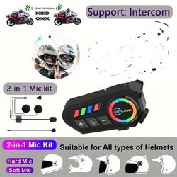 Wireless 12-in-1 Hi-Fi Earbuds with Intercom Support