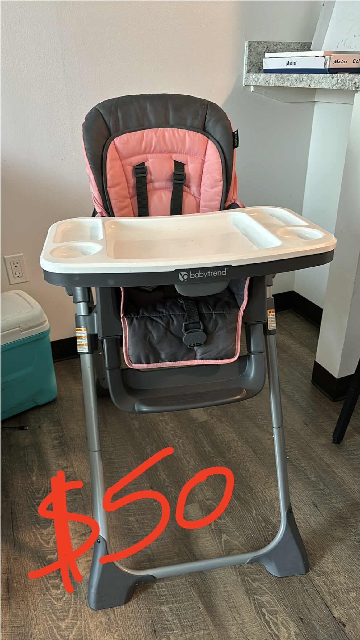 Pink High Chair