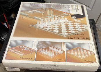 Fifth Avenue LTD Crystal 3-1in Game Set 95 Pieces
