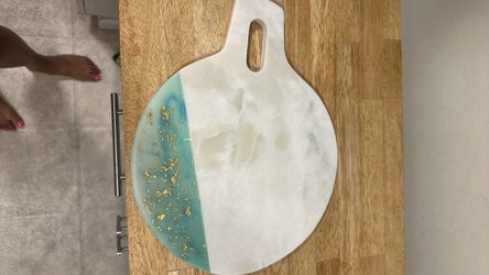 Marble and Resin Charcuterie Board