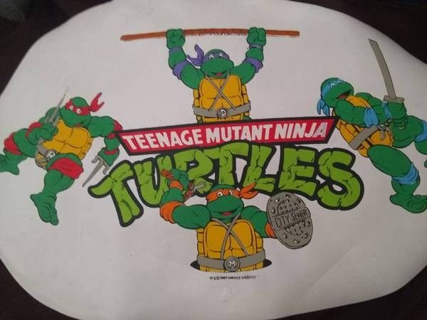 NINJA TURTLE PLACEMAT *Vintage