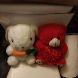 !! 2 Stuffed Animals 