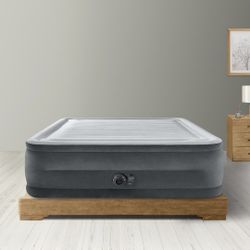 Intex Quick Fill Air Mattress Queen Size 