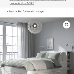 Bed Frame With Storage From IKEA