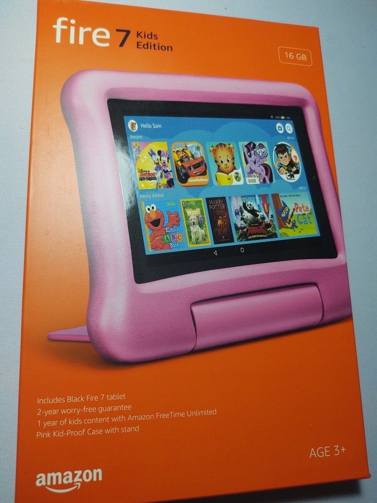 Amazon Fire Hd 7 Kids Tablet Pink New Release 2021