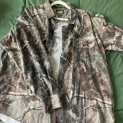 Real Tree camo Shirt/jacket 