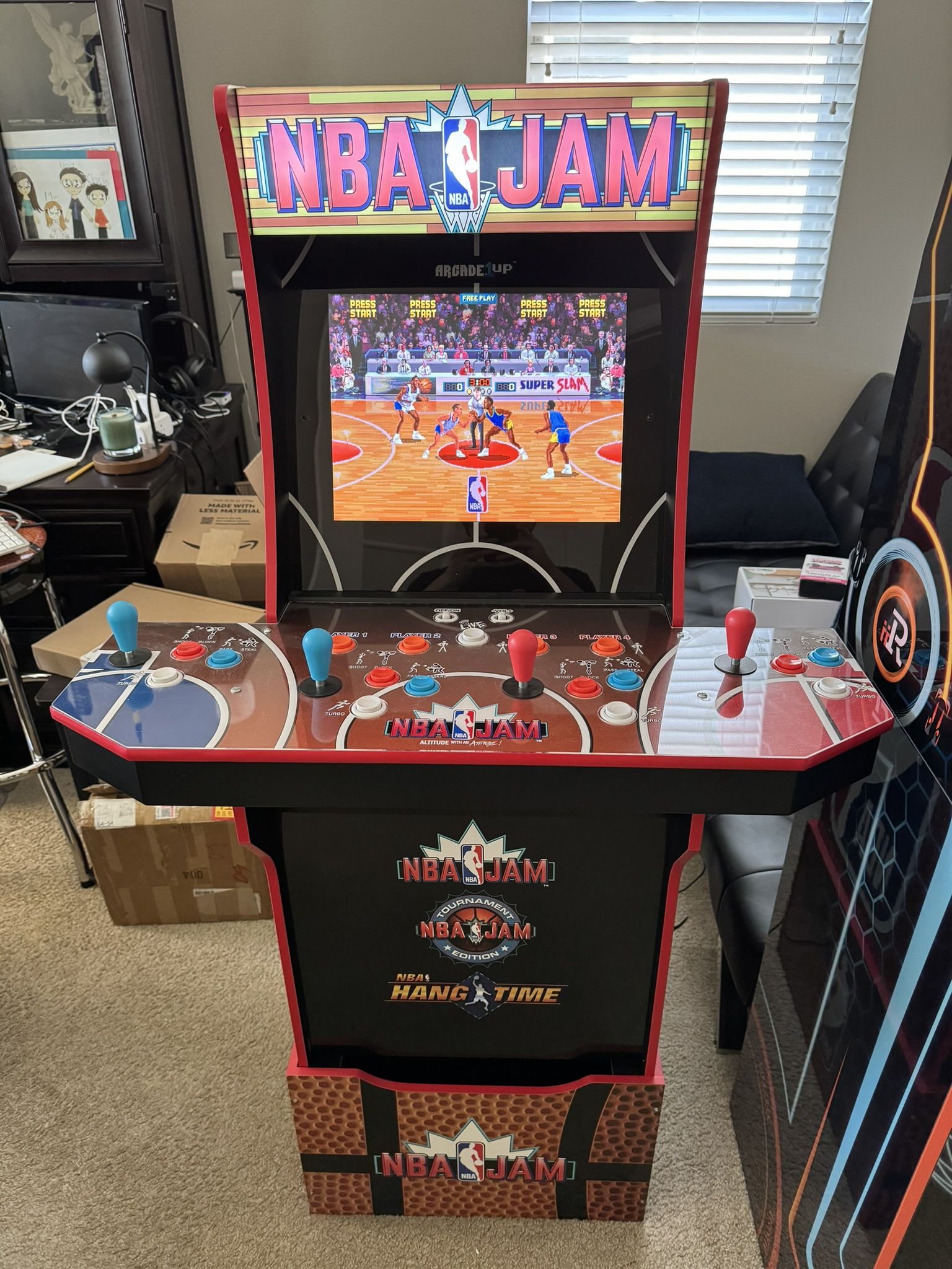 Arcade 1up NBA Jam With Stool - Barely Used