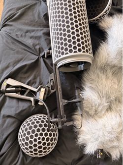 Rode BLIMP Windshield and Rycote Shock Mount Suspension System With Dead Wombat