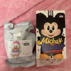 Mickey And Family Keychain Plush 