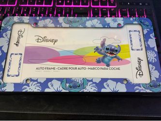 Disney Stitch License Plate Frame
