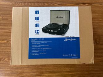 ByronStatics Portable Record Player – New in Box