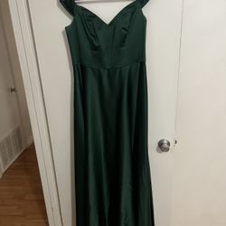 Dark Green Formal Dress - Size 12