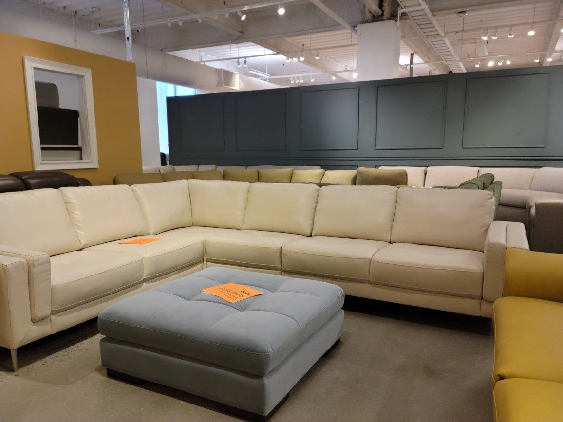Leather Sectional