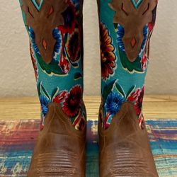 Ariat Boots - Women’s Floral Textile Circuit Champion Western Boots