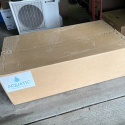 54 x 27 AcrylX Alcove Left-Hand Drain Bathtub in White