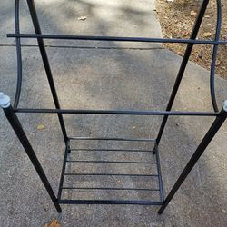 Black Shelf Rack