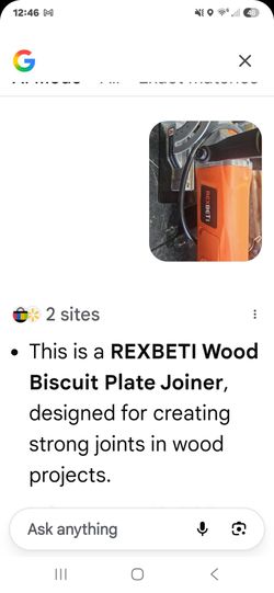REX Betty Biscut cutting joiner