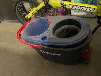 Used O’CEDAR WASH BUCKET, wash bucket only