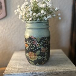 Mason Jar Vase