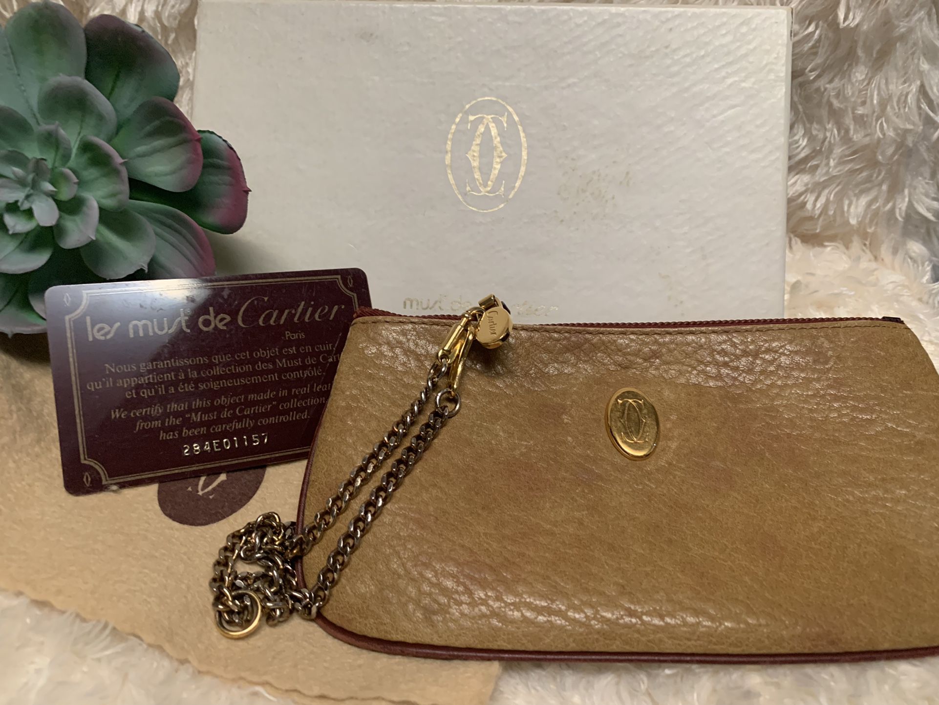 Cartier Wristlet /pouch 