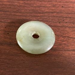 Jadeite Jewelry Green Circle Pendant