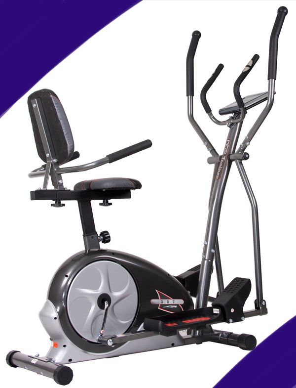New!! Trio Trainer,Workout Equipment,3 in 1 Exercise Machine,Elliptical