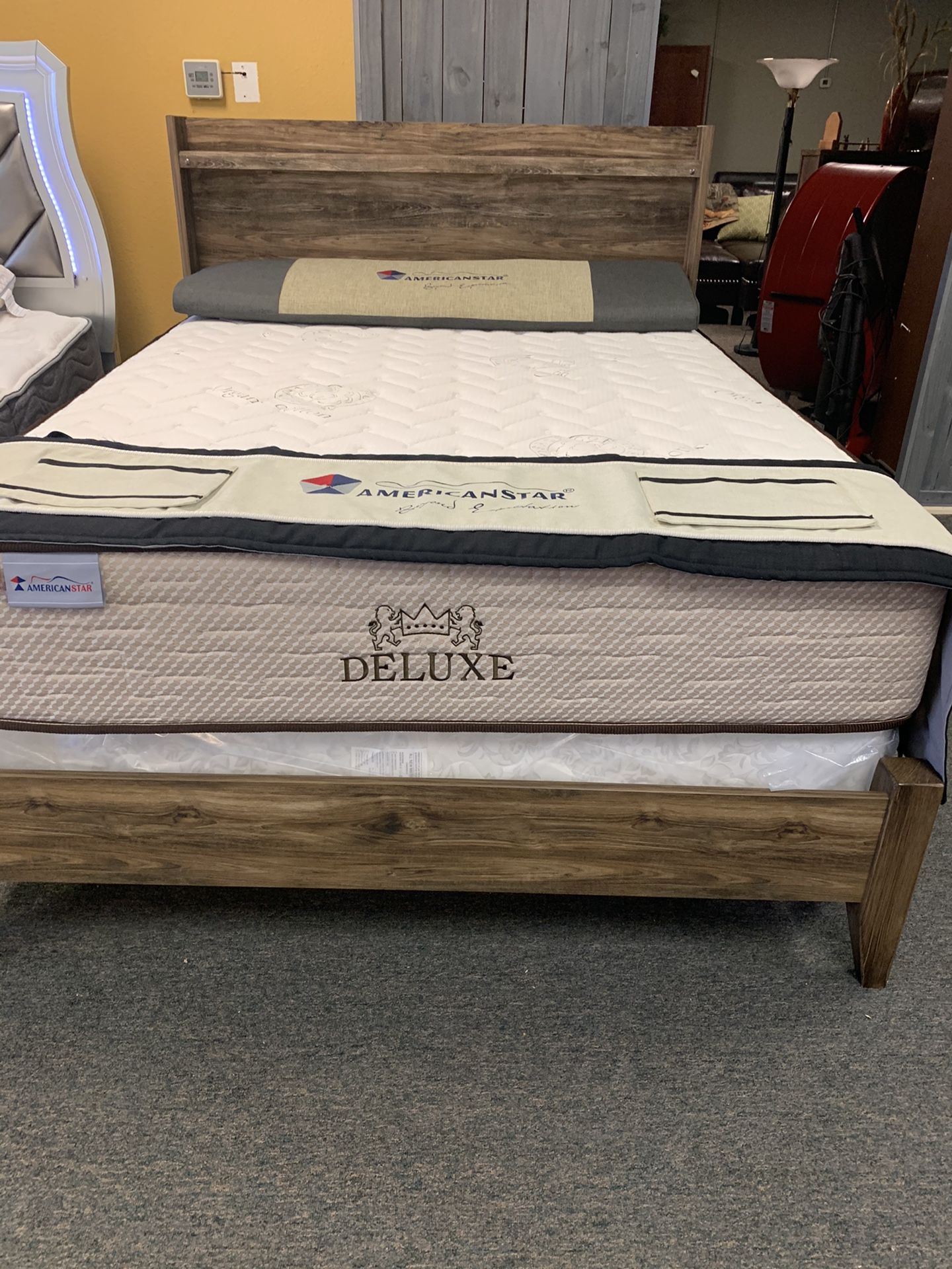 Queen size deluxe extra firm mattress