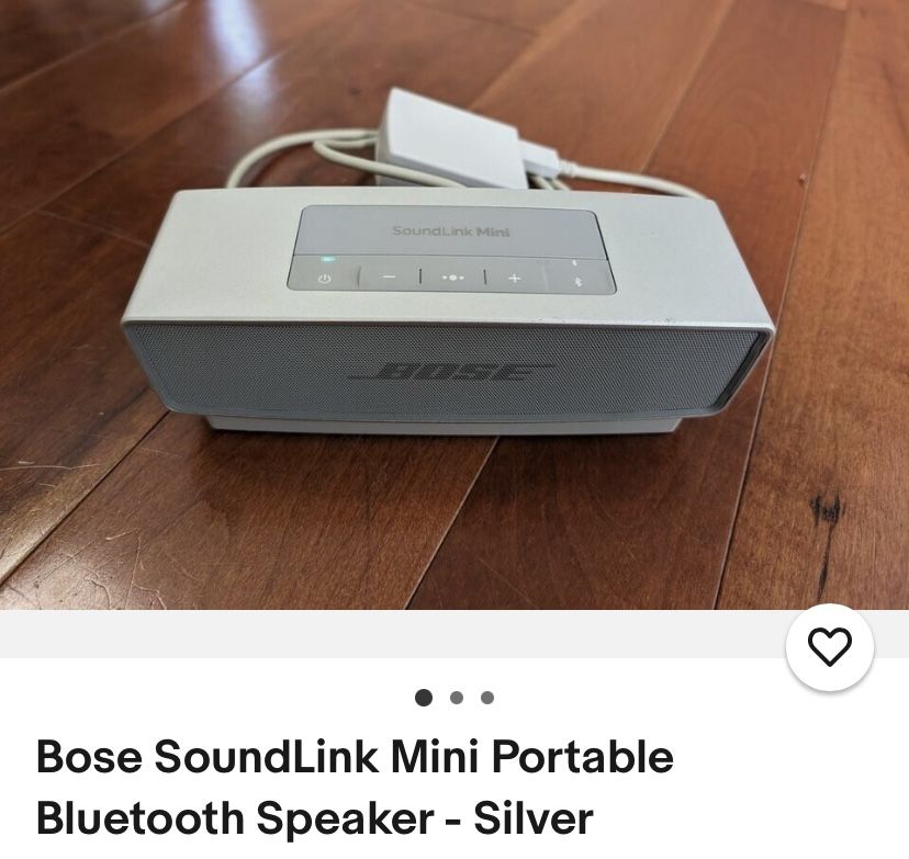 Bose Soundlink Speaker
