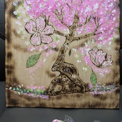 Wood Burn And Paint