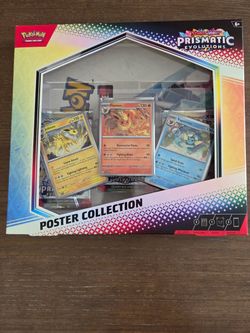 Pokemon TCG Prismatic Evolutions Poster Collection