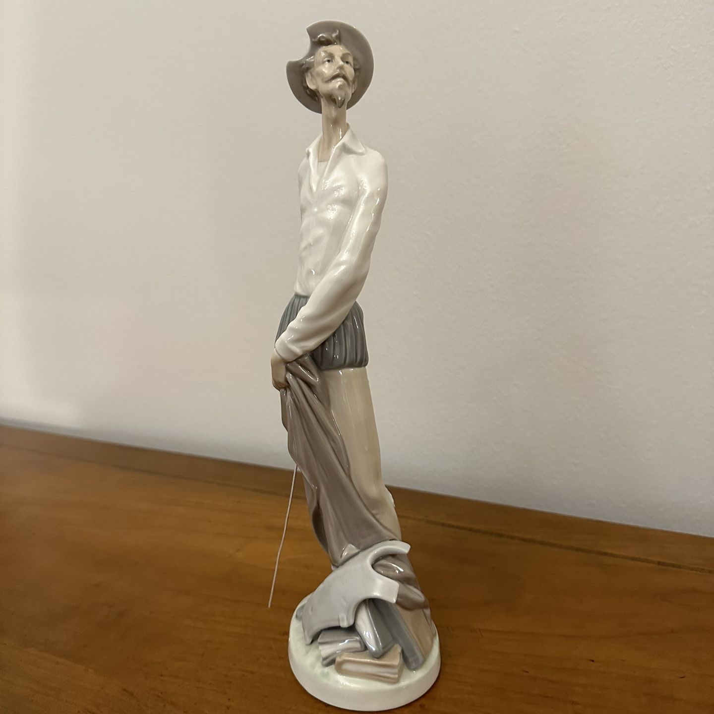 Lladro Midcentury Porcelain Don Quixote Figurine