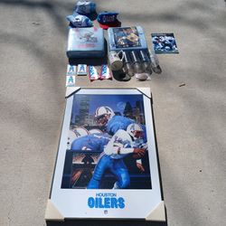 Houston OILERS Memorabilia 