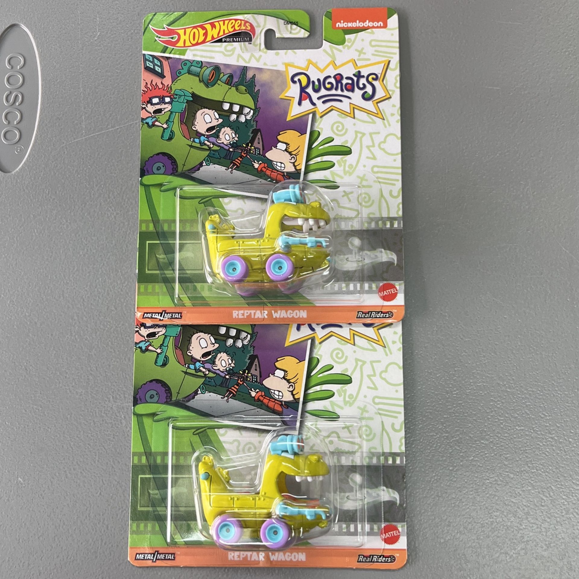 Rugrat Reptar Wagon Hotwheel Premium Nickelodeon