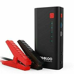 GOOLOO GP37-Plus 1200A Peak 18000mAh Car Jump Starter With USB Quick Charger - Black