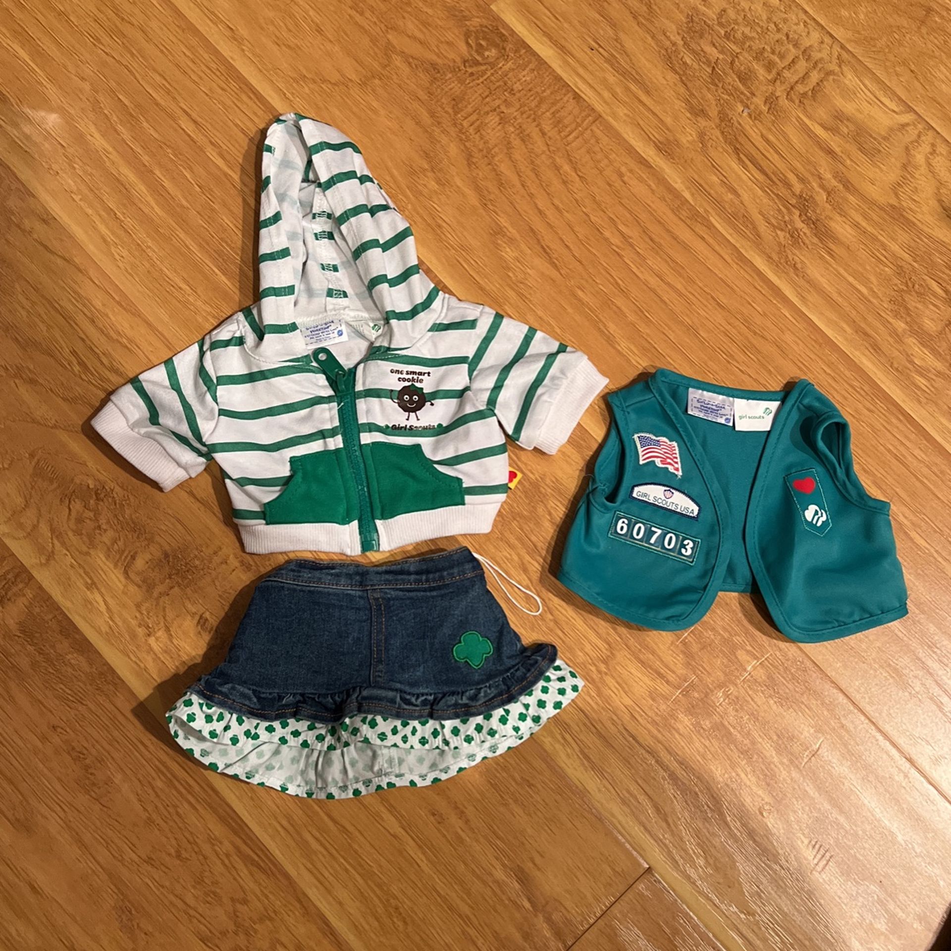 Build A Bear Girl Scout Outfit