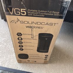 Soundcast VG5 Portable Bluetooth Speaker 